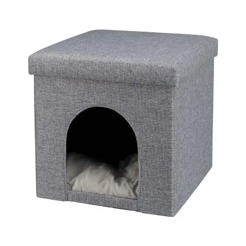 Weekendaanbieding Trixie Cuddly Cave Kattenpoef Alois