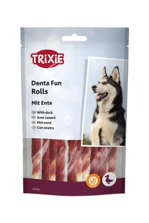 Populair Trixie Denta Fun Duck Chewing Rolls