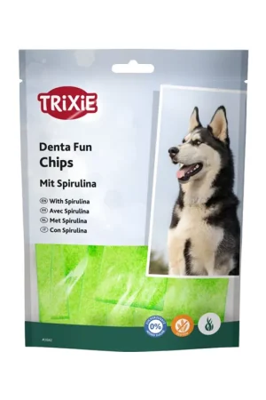 Nieuw Trixie Denta Fun Spirulina Chewing Chips