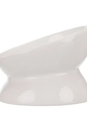 Korting Trixie Ergonomische Voer- en Waterbak - Wit