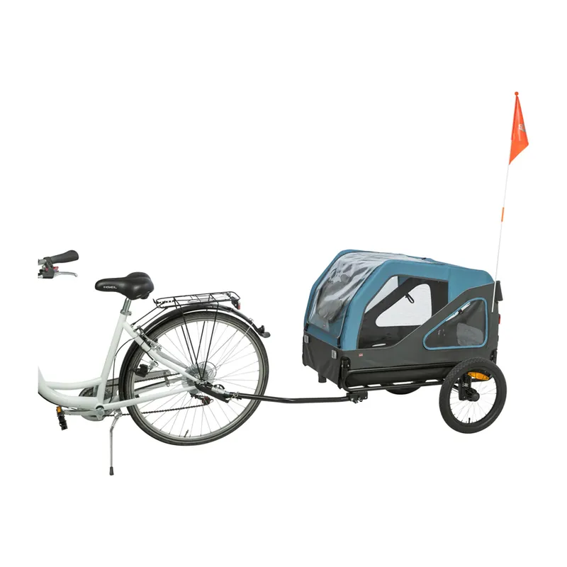 Beste Prijs Trixie Hondenfietskar Blauw