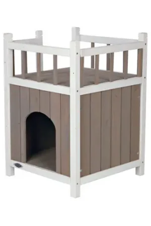 Trixie Natura Kattenhuis met Balkon Bestseller