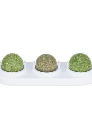 Tijdelijk Beschikbaar Trixie speelballen met houder