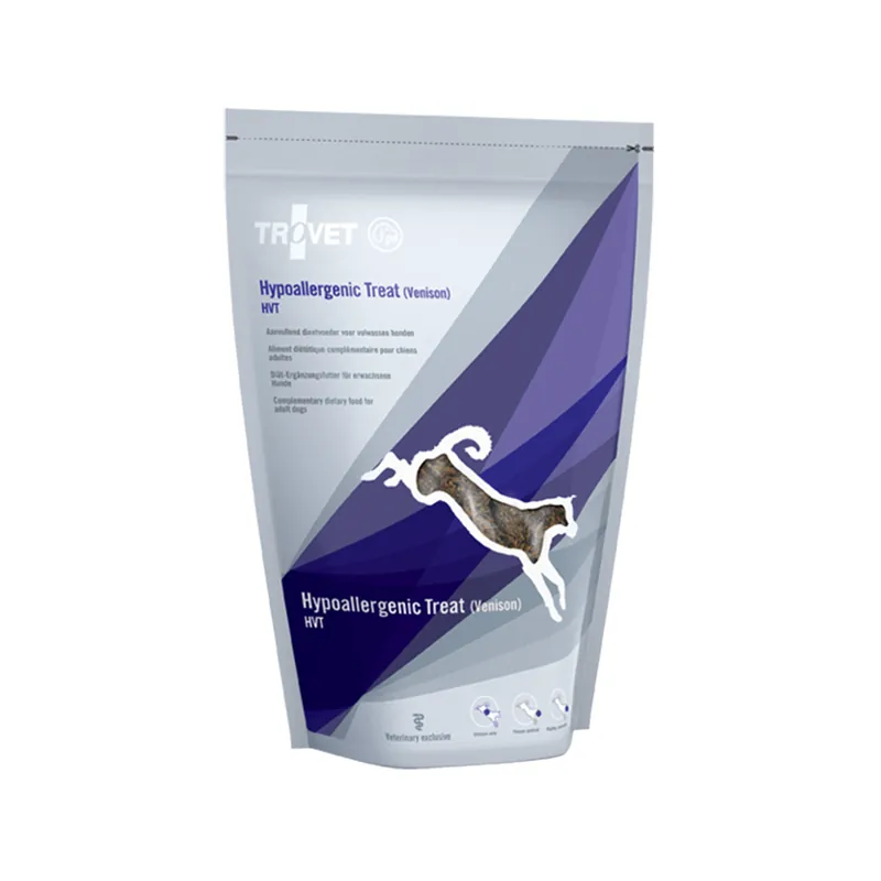 TROVET Hypoallergenic Treats HVT Hond - Venison Betrouwbaar