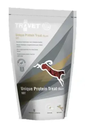 Snelle Levering TROVET Unique Protein Treats UDT (Duck) Hond