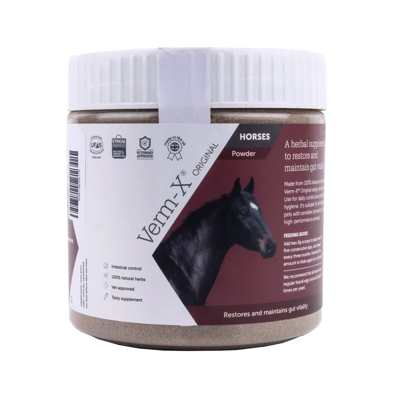Betrouwbaar Verm-X voor Paarden - Poeder