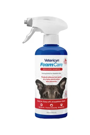 Beperkte Voorraad Vetericyn FoamCare Medicated Shampoo