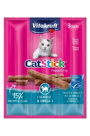 Betaalbaar Vitakraft Cat Stick Mini - Schol & Omega 3