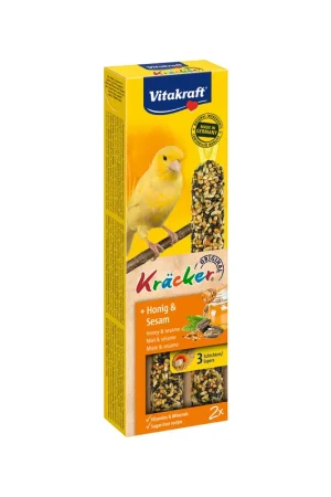 Bestseller Vitakraft Kräcker Original Kanarie - Honing & Sesam