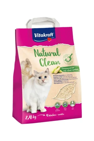 Weekendaanbieding Vitakraft Natural Clean Kattenbakvulling