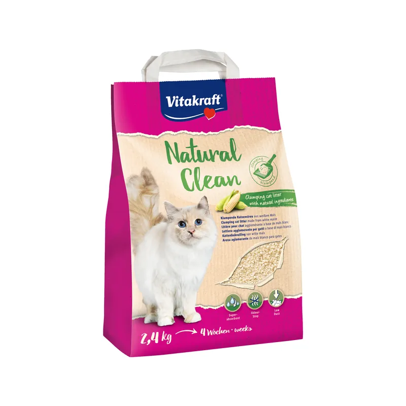 Weekendaanbieding Vitakraft Natural Clean Kattenbakvulling