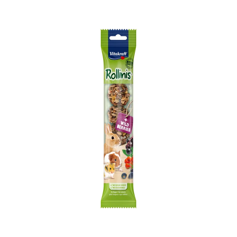 Vitakraft Rollinis Knaagdier & Konijn - Bosvruchten Aanbieding