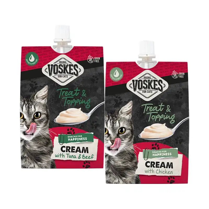 Betrouwbaar Voskes Cream Kattensnack