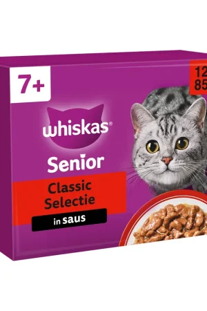 Whiskas 7+ Classic Selectie in saus Merkproduct