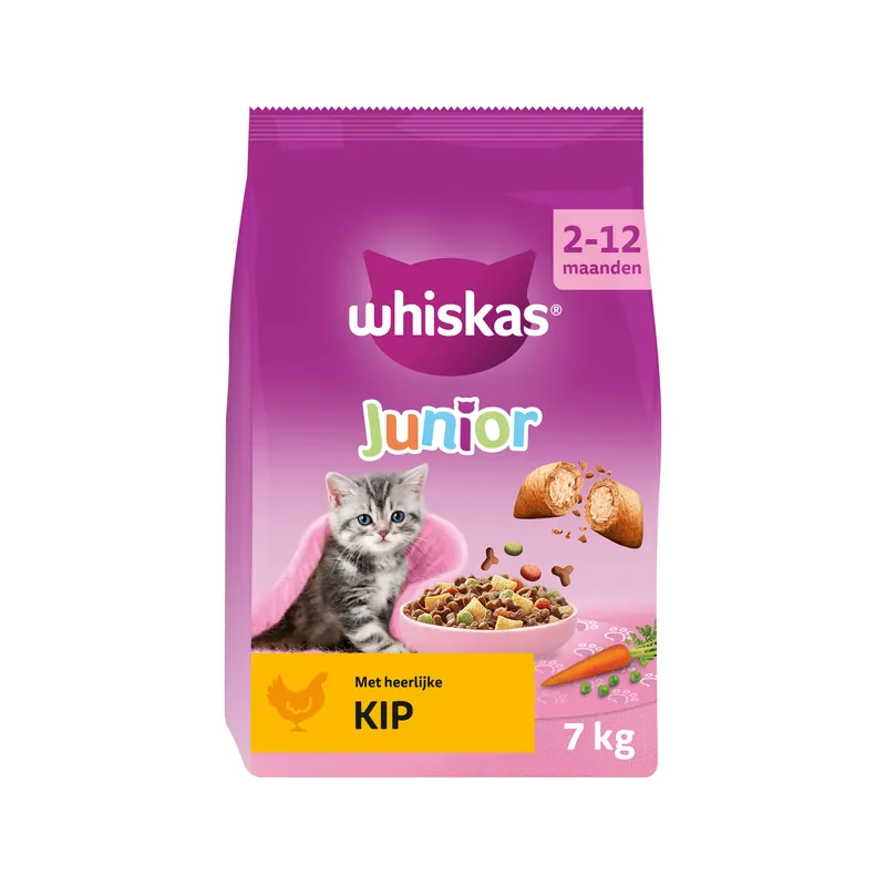 Whiskas Junior Kattenbrokken Direct Verzonden