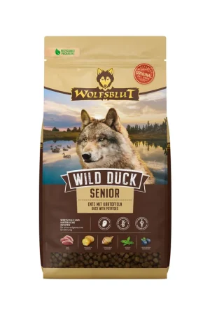 Op = Op Wolfsblut Wild Duck Senior