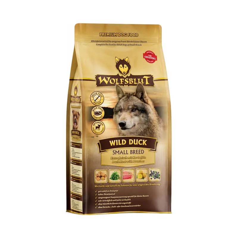 Wolfsblut Wild Duck Small Breed Tijdelijk Beschikbaar