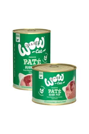 Beperkte Voorraad WOW Cat Wet Adult - Puur Kip