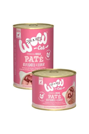 Koopje WOW Cat Wet Junior - Gevogelte & Lever