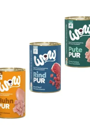 WOW! PUUR 100% Hondenvoer - Blik Merkproduct