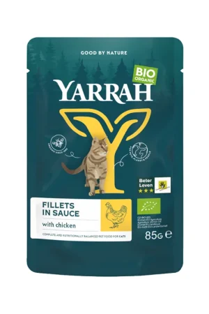 Yarrah Bio Cat Pouch - Chicken in Gravy Bestel Nu