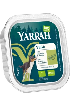 Yarrah - Bio Natvoer Hond Kuipje Chunks Vega Gratis Retour