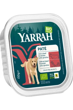 Lage Kosten Yarrah - Bio Natvoer Kuipje Paté met Rund en Kip