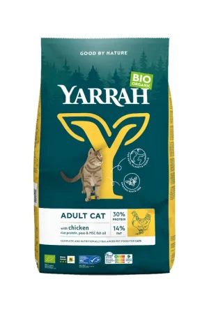 Yarrah - Droogvoer Kat met Kip Bio Actieprijs