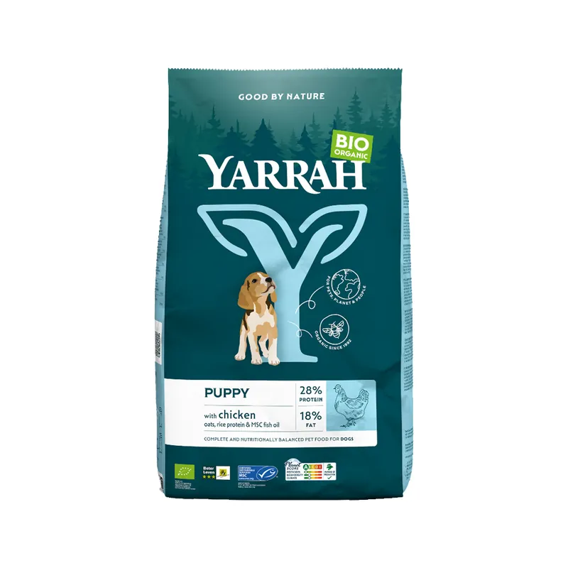 Betrouwbaar Yarrah - Droogvoer Puppy Bio