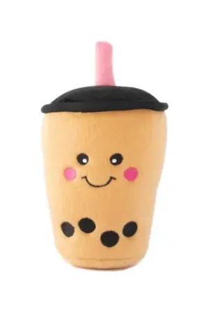 ZippyPaws NomNomz Boba Milk Tea Nieuw