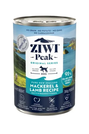ZIWI Peak Hondenvoer - Makreel & Lam - Blik Direct Verzonden