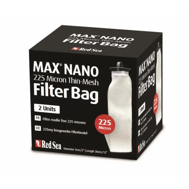 Lage Prijs Red Sea Max Nano Thin Mesh Filter 225 micron 2pcs