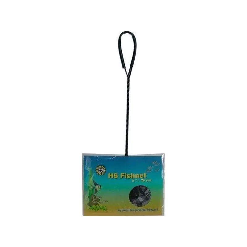Speciale Aanbieding HS aqua visnet grof zwart 8 cm