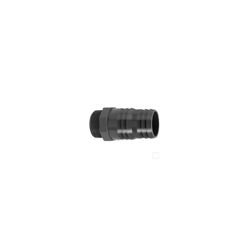 PVC Slangpilaar 50mm x 1 1/2" Buitendraad Aanbieding