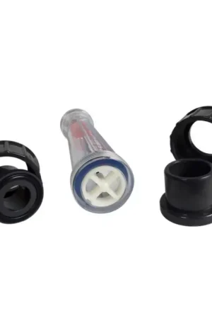 Betrouwbaar Royal Exclusiv PVC Flowmeter 20mm Grey 1000 l/h