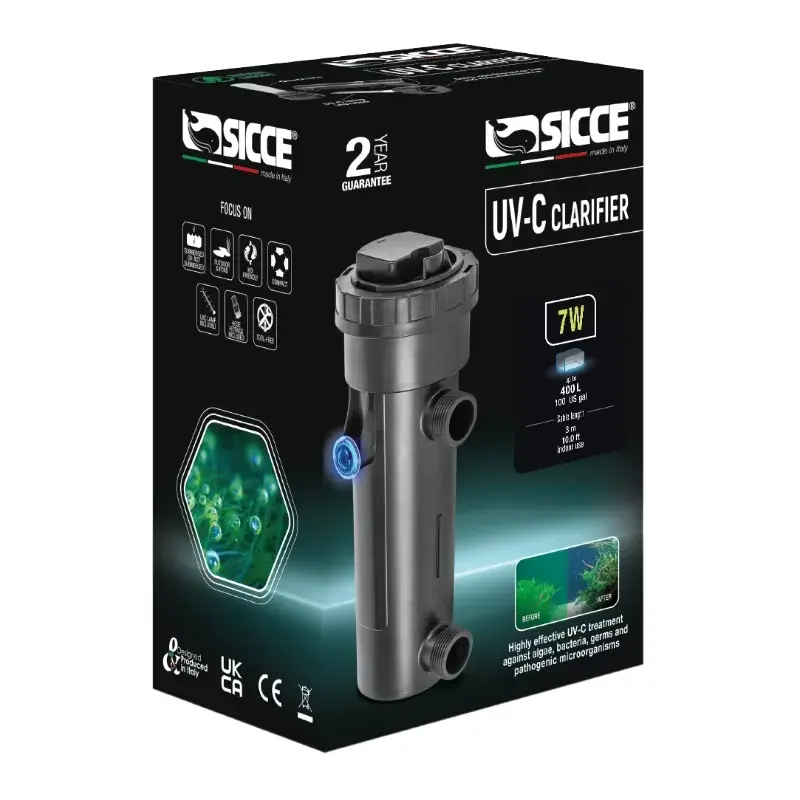 Sicce UV-C Clarifier - 7 W Must-Have