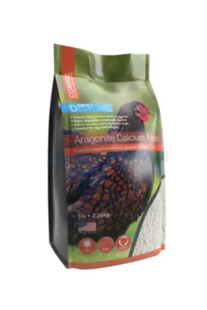Beperkte Voorraad Calcean Aragonite Calcium Feed Coarse 2,2kg