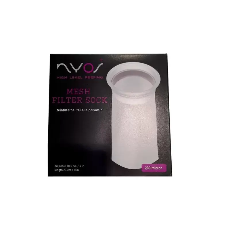 Snelle Levering Nyos Mesh Filter Socke 200 micron
