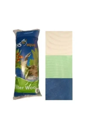HS Aqua Filterwatten Wit 250gr Rechtstreeks Van De Fabrikant