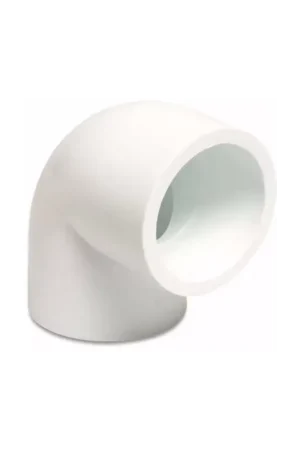 Aanbieding PVC WIT knie 40mm 45gr