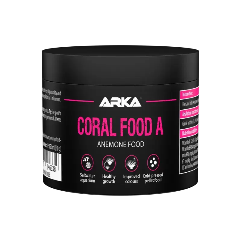 Arka Coral Food A - Anemone Softgranulate 150 ml (50 g) Gratis Retour