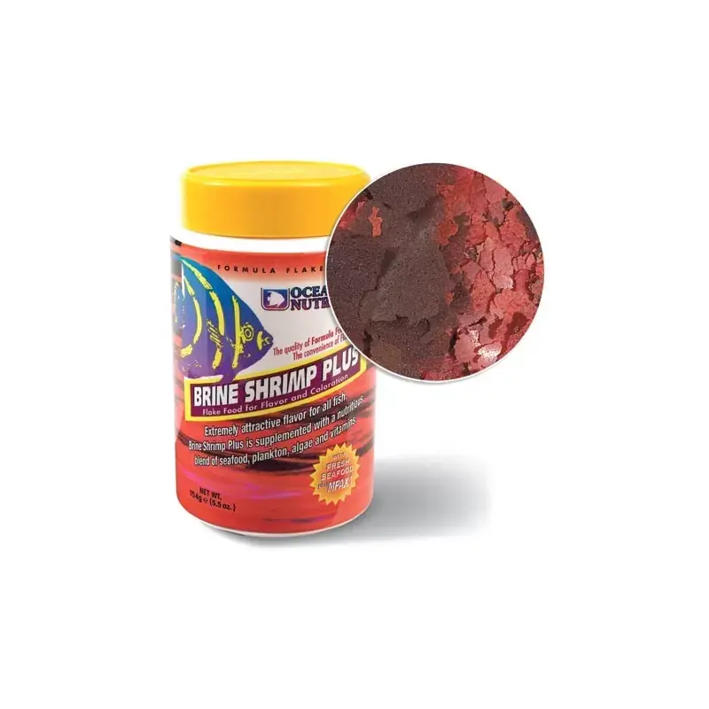 Ocean Nutrition Brine Shrimp Plus Flakes 34gr Exclusieve Aanbieding