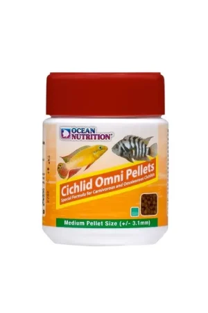 Fabrieksprijs Ocean nutrition cichlid omni pellets medium 200g