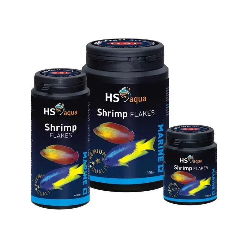 Beperkte Voorraad HS Aqua marine shrimp flakes 1000ml