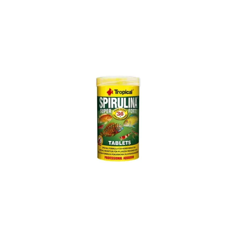 Weekendaanbieding Tropical Spirulina Super Forte 36% - 250ml