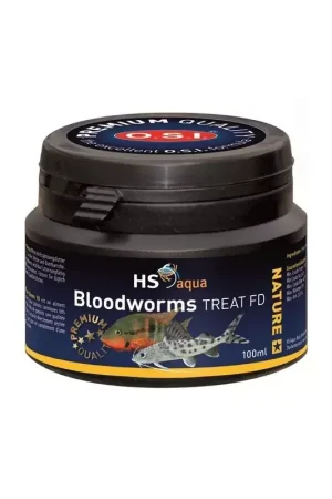 Nieuw HS aqua Nature Treat Blood Worms FD 100 ML