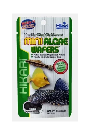 Finale Uitverkoop Hikari Mini Algae Wafers 22 gram