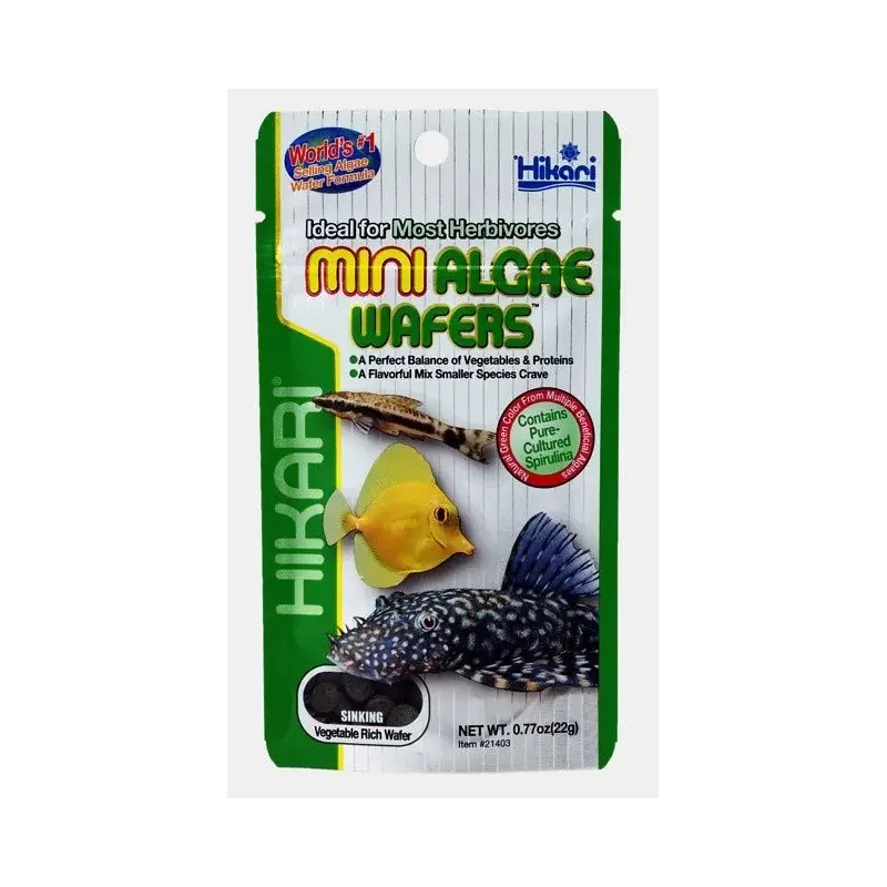 Finale Uitverkoop Hikari Mini Algae Wafers 22 gram