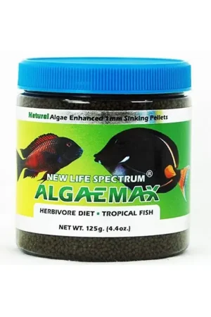 Rechtstreeks Van De Fabrikant NLS Spectrum AlgaeMAX 1mm Herbivore Diet 125G