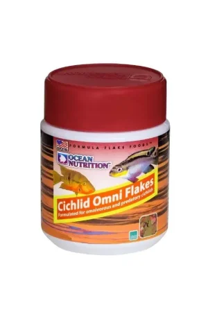 Ocean nutrition cichlid omni flake 71g Direct Beschikbaar